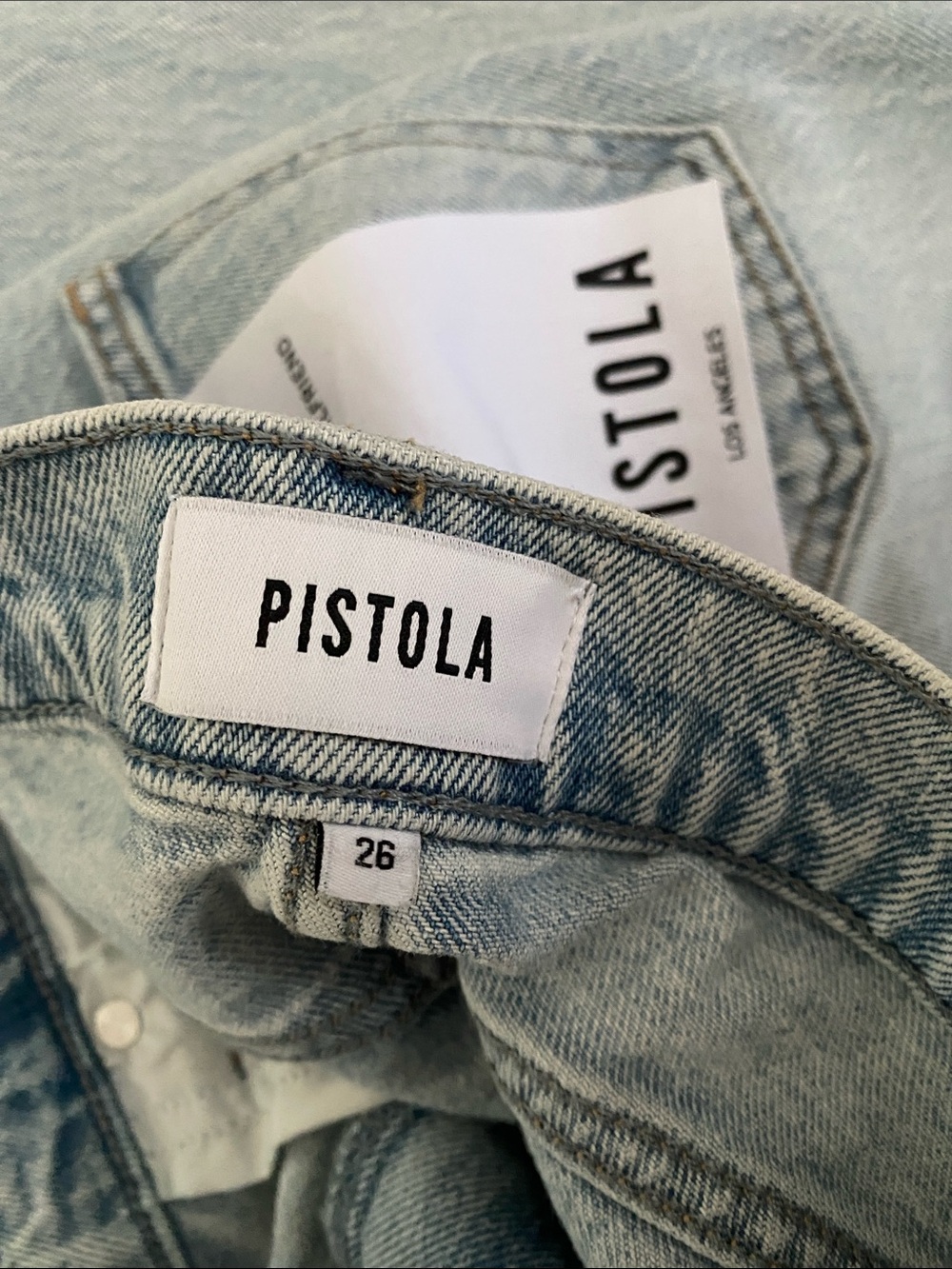 Pistola - Riley Mid Rise Girlfriend Jean - Picture 7 of 8